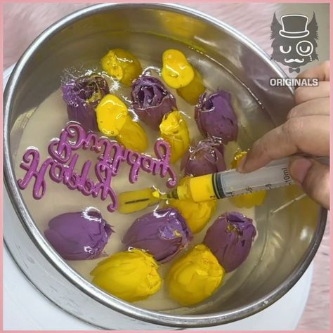 The Process of making a Jelly Cake is Mind-blowing ! 🎂😵🌸 | fruit preserves, cake | The Process of making a Jelly Cake is Mind-blowing ! 🎂😵🌸 | By Simple | Facebook Gelatin Bubbles, Jello Gelatin, 3d Jelly Cake, Gelatin Recipes, Jelly Cake, Fruit Preserves, Cake Tutorial, Flower Cake, Mind Blown