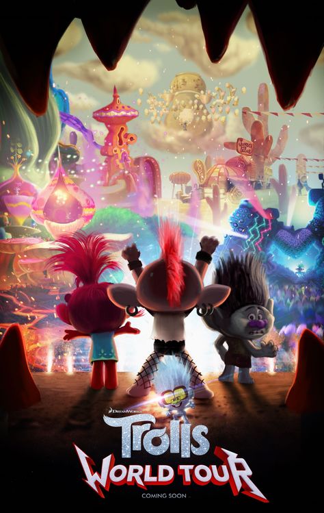 ArtStation - Trolls World Tour, Jack C. Gregory Trolls World Tour, Key Art, Dreamworks Trolls, Are You Okay, Keys Art, Dreamworks Animation, Big Party, Universal Pictures, Shake It Off