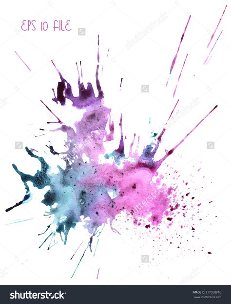 Splash Paint Tattoo, Splatter Paint Tattoo Ideas, Watercolor Splash Tattoo, Watercolour Splatter, Watercolor Splatter Tattoo, Paint Splatter Tattoo, Splash Watercolor Backgrounds, Splatter Tattoo, Money Tattoo