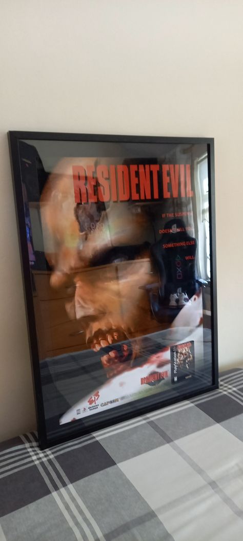 Resident evil e3 poster 1996 ps1 Resident Evil Room Decor, Resident Evil 4 Poster, Resident Evil Poster, Retro Games Room, Resident Evil Collection, Promo Poster, Retro Games, Games Room, Design Posters