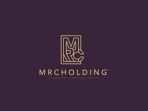 Mrc Holding / Logo Design by Medya Baba Photography Animation, Construction Logo Design, Holding Company, Graphic Design Agency, Industry Logo, Accounting Logo, Consulting Logo, Construction Logo, Logotype Design