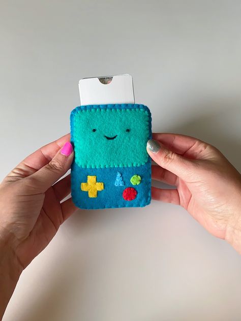 Bmo Adventure Time, Medicine Holder, Birth Control Case, Felt Toys Diy, Jake The Dog, Dog Medicine, Lumpy Space, Cute Pouch, Lumpy Space Princess