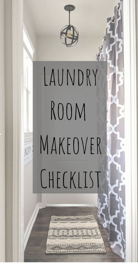 Laundry Room Makeover #homeprojects #laundryroom, utilityroom, homedecorating, homeorganization Repose Gray Laundry Room, Grey Laundry Room, Gray Laundry Room, Grey Laundry, Grey Laundry Rooms, Repose Gray Sherwin Williams, White Laundry Rooms, Large Laundry Basket, White Laundry