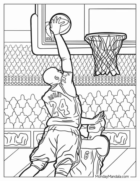 Basketball Outline Drawing, Basketball Colouring Pages, Michael Jordan Coloring Pages, Basketball Players Drawing, Coloring Pages Sports, Nba Coloring Pages, Basketball Coloring Pages Free Printable, Basketball Drawings Easy, Ghost Sketches