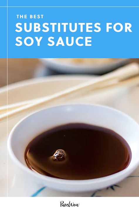 What?s the Best Substitute for Soy Sauce? Here Are 10 Delicious Options Substitute For Soy Sauce, Homemade Soy Sauce, Soy Sauce Substitute, Soy Allergy, Soy Sauce Alternative, Recipes With Soy Sauce, Mushroom Broth, Food Advice, Peanut Allergy