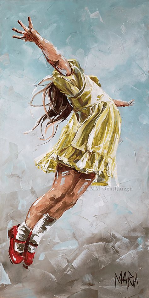 Painting On Freedom, Freedom In Art, Girl Freedom Painting, Freedom Painting Ideas, Art About Freedom, Freedom Art Painting, Maria Magdalena Oosthuizen, Maria Oosthuizen, Freedom Painting