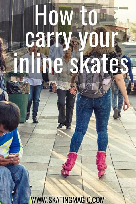 Whether you’re a pro-level skater, a recreational skater, or a commuter, you need a way to carry your inline skates around. In this blog post, I’ll share with you a couple of ideas on how to carry your inline skates around. Click to get started. Being Too Much, Inline Skates, Inline Skate, Inline Skating, Re A, Roller Skating, Of Ideas, Get Fit, Too Much