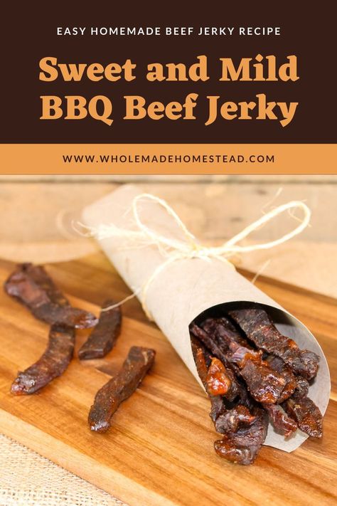 Bbq Beef Jerky Recipe, Sweet Beef Jerky Recipe, Smoker Jerky Recipes, Beef Jerky Recipe Oven, Diy Beef Jerky, Beef Jerky Recipe Dehydrator, Homemade Beef Jerky Recipe, Jerky Recipes Dehydrator, Jerkey Recipes