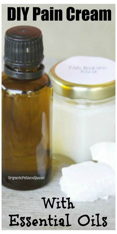 Homemade pain relief cream with essential oils Homemade Essential Oils, Essential Oils For Pain, Nerve Pain Relief, Homemade Diy, Joints Pain Relief, Diy Essential Oils, Essential Oil Uses, Bath Soak, Nerve Pain