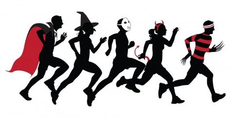 Halloween 5k, Halloween Runner, Halloween Run, Run 5k, Got Costumes, 5k Race, Couch To 5k, Shirt Logo Design, Healthy Halloween