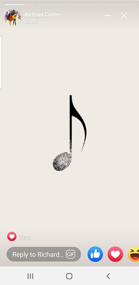 Musical finger print eighth note... Father Daughter Thumb Print Tattoo, Fingerprints Tattoo Ideas, Thump Print Tattoos, Matching Music Note Tattoos, Couple Music Tattoos, Finger Print Flower Tattoo, Matching Tattoos Music, Eighth Note Tattoo, Couples Music Tattoos