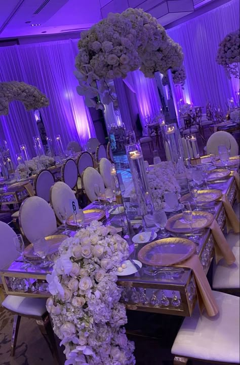 Quince Venue Ideas Lavender, Quinceanera Venues Purple, Diamond Quinceanera Theme, Purple Venue Quince, Purple Theme Sweet 16, Purple Sweet 16 Ideas, Purple And Silver Quinceanera Ideas, Purple And Gold Quinceanera Theme, Purple And Silver Sweet 16