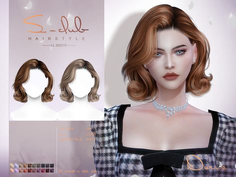 Sims 4 Hairstyles, Sims 4 Hair Male, Alpha Cc, 50s Hairstyles, Hair Male, Sims Four, Los Sims, Female Shorts, Sims Hair