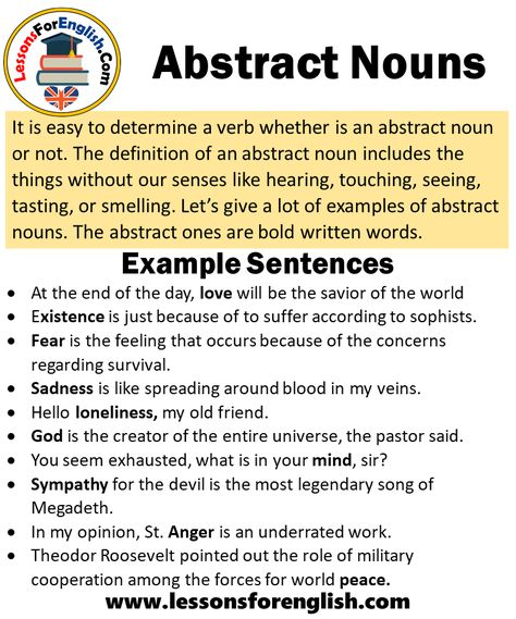 Noun Grammar, Nouns Lesson, Nouns Grammar, Picture Of Love, Noun Definition, Types Of Nouns, Example Of Abstract, American Constitution, Abstract Nouns