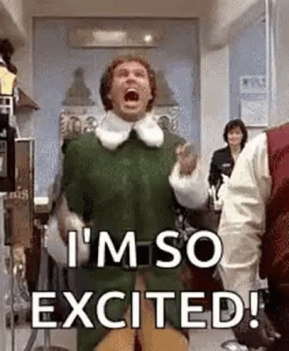 Excited Meme, Funny Christmas Memes, Elf Memes, Elf Gif, Excited Gif, Christmas Animated Gif, Birthday Elf, Funny Cartoon Faces, Christmas Memes Funny