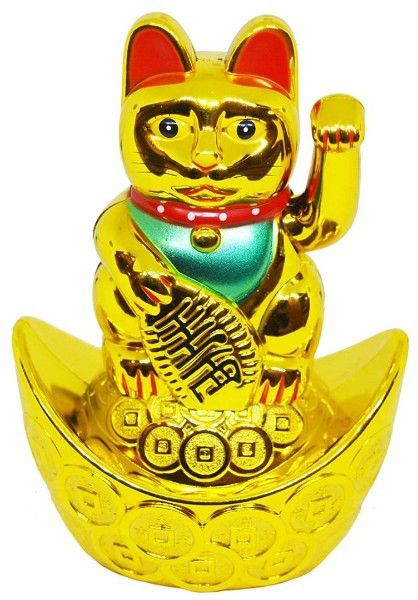 Welcome Cat Sitting On Money Ingot for Wealth and Prosperity Decorative Showpiece - 18 cm (Plastic, Gold) GARVAGYA GIFT GALLERY Contact number 8982241746 Price 380 It is best for display in stores, restaurants, offices, shops & other businesses. This Fortune Cat is a lucky charm that is very popular in Chinese cultures. It is a talisman that is believed to attract good luck and fortune for its owners. Chinese Lucky Charm, Fortune Cat, Wealth And Prosperity, Lucky Cat, Cat Sitting, Chinese Culture, Lucky Charm, Scooby Doo, Good Luck