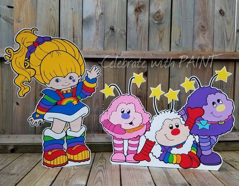 Rainbow Brite Party, Rainbow Brite Birthday, Meaningful Images, Throwing It Back, Rainbow Bright, 80s Cartoons, Rainbow Brite, Fingers Crossed, Old Shows