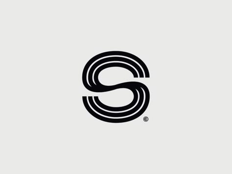 WW019 - Letter S Logo by Connor Fowler on Dribbble Letter S Logo Design Creative, S Logo Design Icons, S Icon Logo, S Logo Design Letter, Sss Logo, So Logo, S Typography, Liquid Typography, Letter S Logo Design