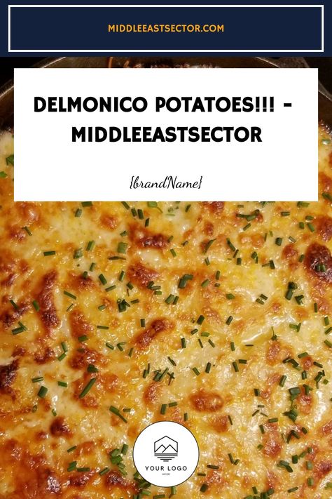 Delmonico Potatoes!!! - middleeastsector https://middleeastsector.com/delmonico-potatoes/ Potatoes Delmonico, Delmonico Potatoes, Potato Side Dishes Easy, Frozen Hashbrowns, Yummy Casserole Recipes, Homemade Cheese Sauce, Cheesy Casserole, Homemade Cheese, Potato Side Dishes