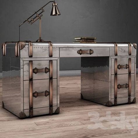 Aviator Office Desk with Storage Drawers and leather https://m.alibaba.com/product/10000006633112/Aviator-Office-Desk-with-Storage-Drawers.html?__sceneInfo={"cacheTime":"1800000","type":"appDetailShare"} Aviation Desk, Antique Office Desk, Office Desk With Storage, Desk Antique, Husband Office, Antique Office, Desk With Storage, Tiny Cottage, Antique Desk