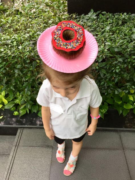 Donut Hair, Crazy Hair Day, Crazy Hair Days, Crazy Hair, Hair Day, Floppy Hat, My Girl, Hair Styles, Hair