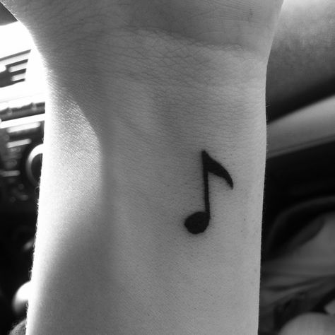 Small Tattoo Ideas For Guys, Quotes Tattoo Ideas, Tattoos That Mean Something, Small Music Tattoos, Music Symbol Tattoo, Tattoo Ideas For Guys, Tattoo Sleeve Filler, Airplane Tattoos, Music Note Tattoo