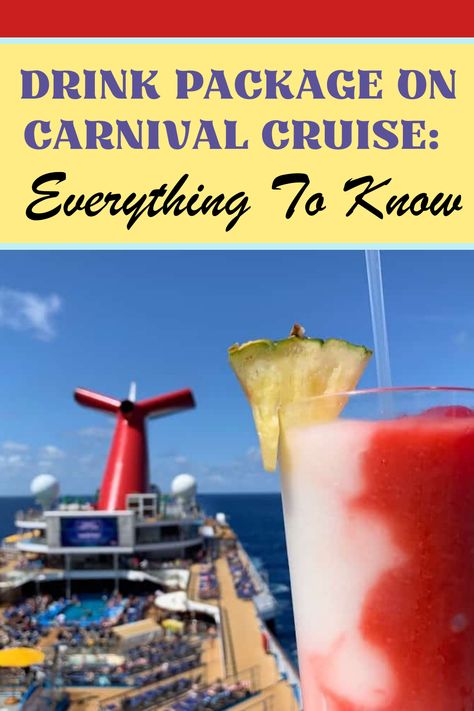 Unveil the ultimate Carnival Cruise experience with the best drinks packages. Toast to your voyage! 🚢🍹 #CarnivalCruise #DrinkPackages #CheersToVacation Carnival Cruise Drinks, Cruise Drinks, Carnival Cruise Tips, Carnival Cruises, Best Drinks, Cruise Planning, Carnival Cruise, Cruise Tips, Beverage Packaging