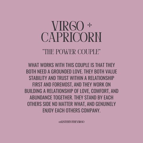 Virgo Love Compatibility + What Works 💞 #Listentothevirgo Virgo Love Compatibility, Funny Virgo Quotes, Virgo Love Horoscope, Virgo And Capricorn, Funny Virgo, Virgo Compatibility, Virgo Stuff, Virgo Woman, Zodiac Signs Pictures