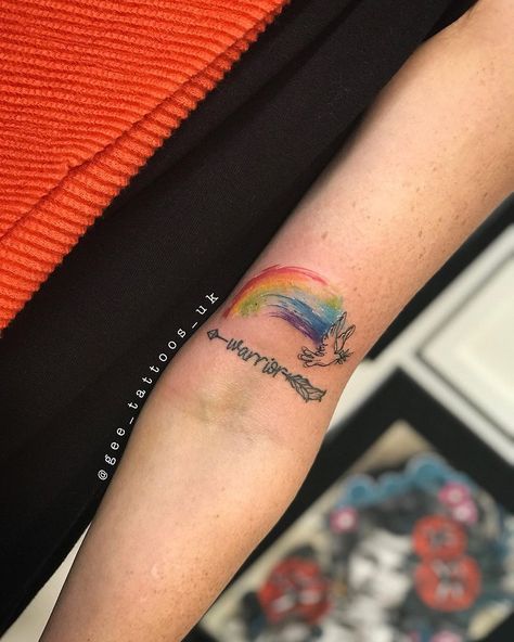 Rainbow Dove Tattoo, Christian Rainbow Tattoo, Rainbow Bible, Faith Tattoos, Rainbow Tattoo, Tattoo Uk, Bible Verse Tattoos, Verse Tattoos, Rainbow Tattoos