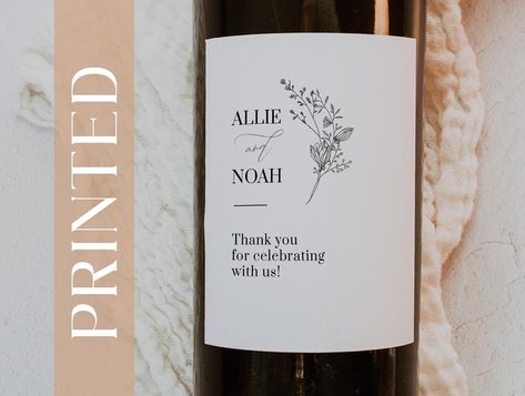 Personalized Wedding Wine Labels, Personalized Wine Labels, Wedding Wine Labels, Wine Stickers, Weddings Receptions, Boda Mexicana, Wedding Wine, Gift Wedding Anniversary, Wedding Labels