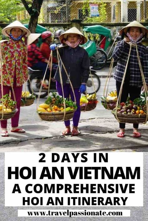 Planning to spend 2 days in Hoi An, Vietnam and looking to see as much as possible? There are so many things to see in Ho An and the surrounding area. This 2-day itinerary will help you make the most out of your stay in Hoi An. Asia Packing List, Trip To Vietnam, Asia Travel Destinations, Travel To Vietnam, Hoi An Vietnam, Vietnam Travel Guide, Japanese Travel, Greek Architecture, Backpacking Asia