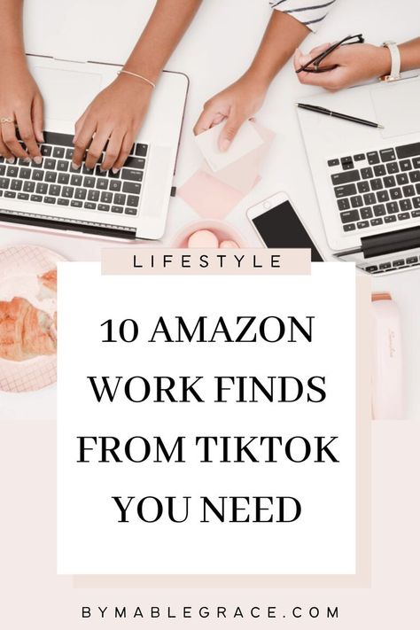 10 Amazon Work Finds From TikTok You Need Amazon Desk Must Haves, Desk Must Haves, Amazon Desk, Work From Home Essentials, Desk Gadgets, Amazon Decor, Amazon Kitchen Gadgets, From Tiktok, Amazon Gadgets