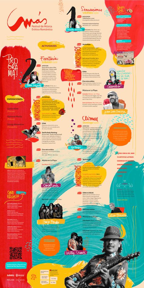 Festival Más on Behance Family Festival Poster, Folklore Graphic Design, Festival Brochure Design, Tourism Graphic Design, Festival Program Design, Festival Websites, Festival Magazine, Festival Brochure, Concert Branding