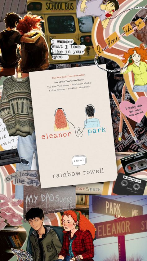 #eleanorandpark Eleanor Y Park, Park Aesthetic, Eleanor And Park, Rainbow Rowell, Wish You Are Here, Three Words, School Bus, Book Aesthetic, Book Lists