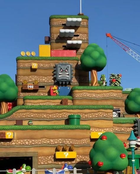 Theme Park Planning, Super Mario Room, Mario Crafts, Super Mario 3d World, Mario Room, Nintendo Party, Lego Mario, Camping Books, Mario Bros Party