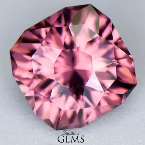 3.71ct Reddish Pink Zircon MJ6183 $425 Gems In Steven Universe, Pink Zircon, Zircon Gemstone, Petoskey Stone, Crystal Geode, Geology, Fossil, Agate, Ruby