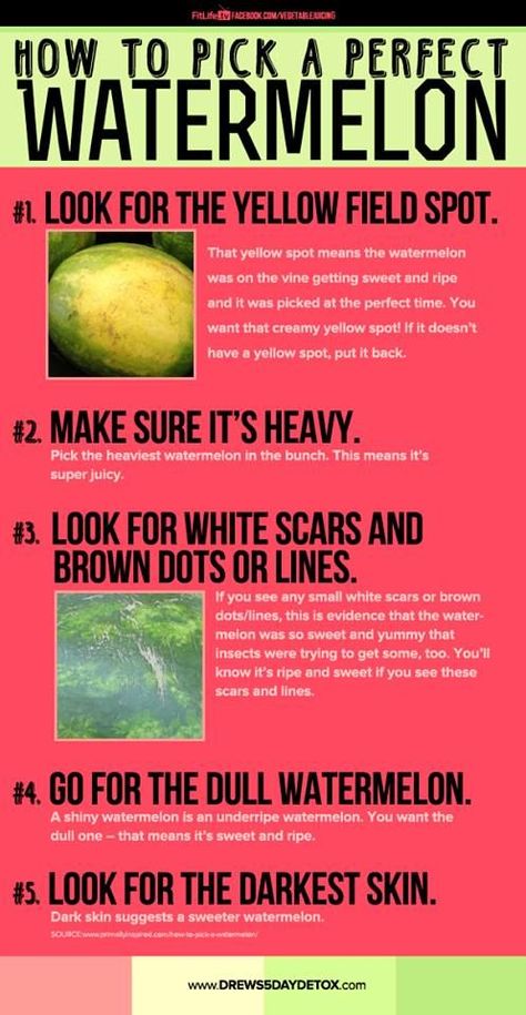 How to pick the most delicious watermelon this summer! Here's 5 Tips. Enjoy and happy picking: 10 Ways To Love, Perfect Watermelon, Ways To Love, Fruit Picking, Food Info, Food Facts, Fruit Desserts, Fruit Recipes, Baking Tips