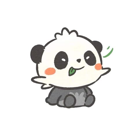 Chibi Panda, Cute Panda Drawing, Panda Drawing, Baby Wishlist, Cute Pokemon Wallpaper, Cute Animal Drawings Kawaii, Pokemon Drawings, Chibi Drawings, Cute Doodle Art