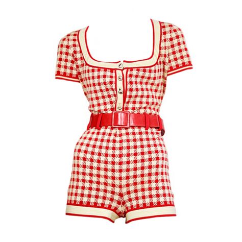 80s-90s Alaia Romper Mode Chanel, Red Romper, Retro Mode, Romper Jumpsuit, Red Jumpsuit, Playsuit Romper, Mode Inspo, Romper Dress, Kpop Outfits