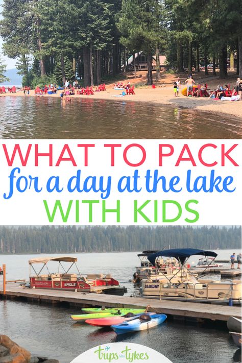 Planning a summer family vacation at the lake? Download this free printable packing list with all the things you need to pack for a day at the lake with kids! Lake Vacation Packing List, Lake House Trip, Free Printable Packing List, Packing List Kids, Lake Essentials, Printable Packing List, Lake Activities, Day At The Lake, Lake Fun