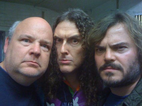 Tenacious D with "Weird Al" Yankovic Weird Al Yankovic Wallpaper, Cartoon Network Tv, Weird Al Yankovic, Tenacious D, John Ward, Weird Al, Parody Songs, Lets Get Weird, Kool Kids