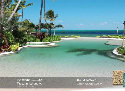 PebbleTec: Original, Natural Pool Finish Pebble Tech Pool Colors, Turtle Bay Pebble Sheen Pool, Aqua Cool Mini Pebble Pool, Pebble Tech Pool, Pebble Tech, Pebble Tec Pool, Luxury Pools Backyard, Oasis Pool, Pool Finishes