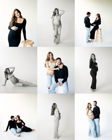 & that’s pt.3 of sharing this adorable maternity session from the studio 🤍 Simple In Home Maternity Photos, Simple Maternity Outfits For Photoshoot, In Studio Maternity Session Family, Maternity Photo Studio Ideas, Maternity Studio Photoshoot With Kids, Editorial Maternity Shoot Studio, Indoor Studio Maternity Photos, Maternity Self Photo Studio, Maternity Studio Session