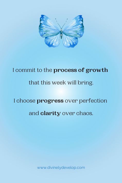 Start your week with a powerful affirmation to fuel your personal growth journey. This Monday motivation will inspire you to stay focused, embrace positive self-development, and realize your weekly goals.  Pin this for your daily dose of positive energy and set yourself up for a week full of growth and opportunity. Monday Affirmations, Weekly Goals, As Wallpaper, Powerful Affirmations, Path To Success, Self Affirmations, Positive Self Affirmations, On Running, Your Best Self