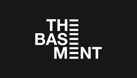 the basement Cats Logo, Typographie Logo, Streetwear Logo, Logo Monogramme, Typographic Logo Design, Inspiration Logo Design, Clever Logo, Typo Logo, Word Mark Logo