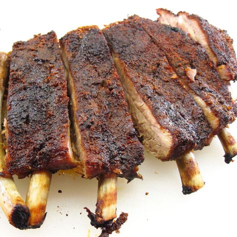 Slow Roasted St. Louis Style Ribs – In the kitchen with Kath Roast Pork Ribs, St Louis Ribs, St Louis Style Ribs, Slow Roast Pork, Ribs In Oven, Affordable Recipes, Baked Ribs, Pork Rib Recipes, Roasted Pork