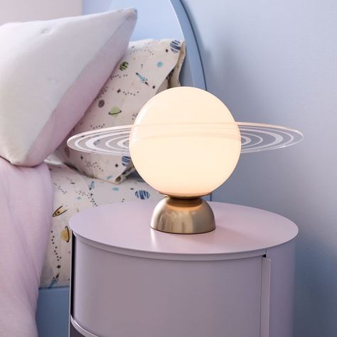 Planet Table Lamp | West Elm Lamp Aesthetic, Cottage Witch, Room Stuff, Space Room, Tudor House, Mood Lighting, Cool Lamps, Aesthetic Decor, House Diy