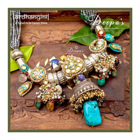 Feroza Stone, Laxmi Mata, Designer Diamond Jewellery, Gold Fashion Necklace, Ancient Jewelry, Diamond Jewellery, Indian Jewellery, Gold Fashion, Another One