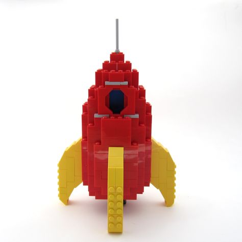 legos | The following photos are of Lego creations which inspire me as a ... Lego Rocket, Spaceship Ideas, Lego Poster, Lego Designs, Lego Challenge, Lego Club, Lego Inspiration, Lego Diy, Lego Spaceship