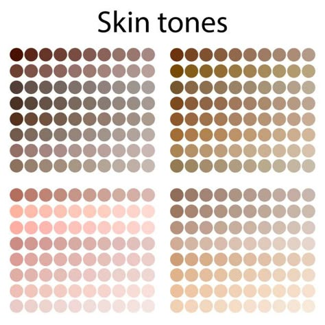 Skin Tones Palette, Paint Color Pallets, Palette Beige, Skin Palette, Color Theory Art, Palette Challenge, Procreate Color Palette, Color Palette Challenge, Hex Color Palette